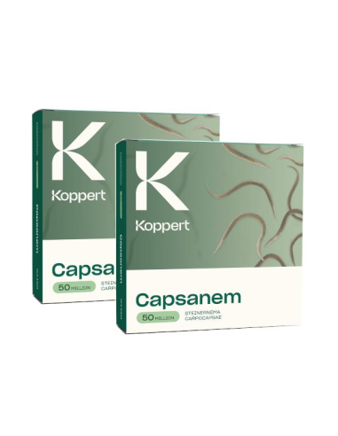 KOPPERT - Kit 2 confezioni Capsanem 50 milioni di nematodi